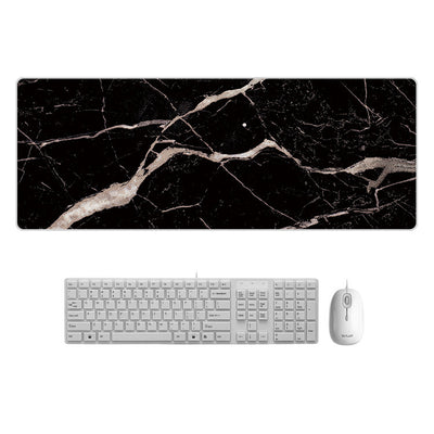 Creative Marble Color Desk Mat Oversized Mouse Pad Card Office