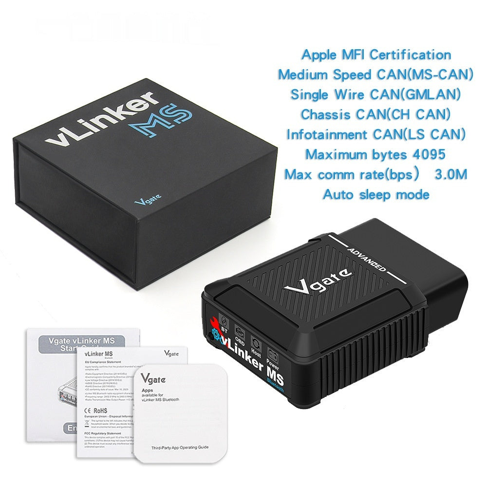 VLinker MS 12 Or 24V Automotive Systems Diagnostic Scan Tool